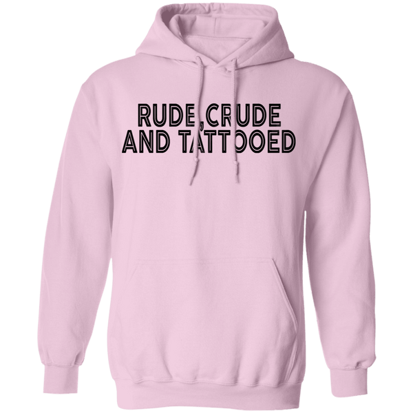 Rude Crude And Tattooed T-Shirt CustomCat
