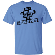 Rule #1 You Do Not Talk About Bachelor Party T-Shirt
