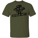 Rule #1 You Do Not Talk About Bachelor Party T-Shirt CustomCat