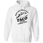 Run Like There's A Taco At The Finish Line T-Shirt CustomCat