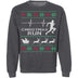 Running Ugly Christmas Sweater CustomCat