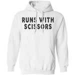 Runs With Scissors T-Shirt CustomCat