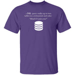 SQL Query T-Shirt CustomCat