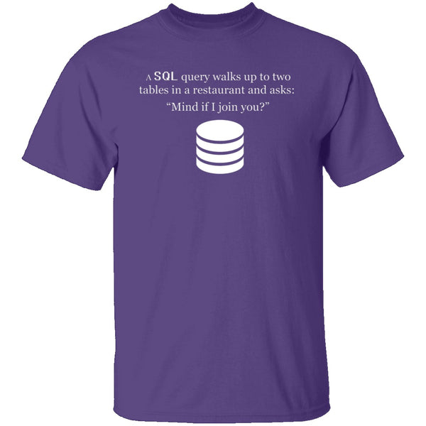 SQL Query T-Shirt CustomCat