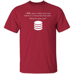 SQL Query T-Shirt CustomCat