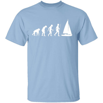 Sailing Evolution T-Shirt CustomCat