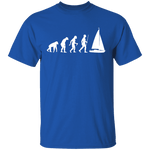 Sailing Evolution T-Shirt CustomCat