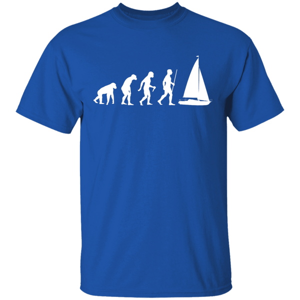 Sailing Evolution T-Shirt CustomCat