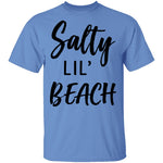 Salty Lil' Beach T-Shirt CustomCat