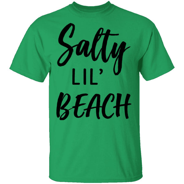 Salty Lil' Beach T-Shirt CustomCat