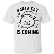 Santa Cat Is Coming T-Shirt