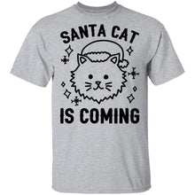 Santa Cat Is Coming T-Shirt