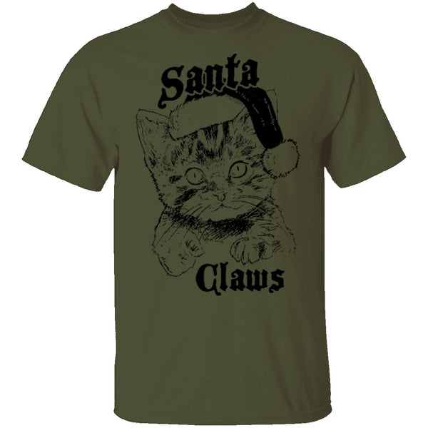 Santa Claws T-Shirt CustomCat