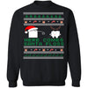 Santa Floss Ugly Christmas Sweater CustomCat