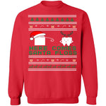Santa Floss Ugly Christmas Sweater CustomCat