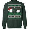 Santa Floss Ugly Christmas Sweater CustomCat