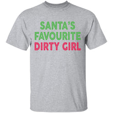 Santa's Favourite Dirty Girl T-Shirt