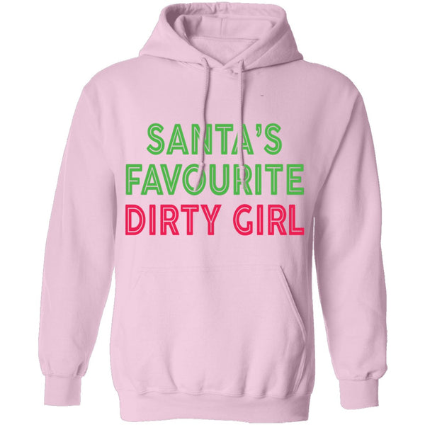 Santa's Favourite Dirty Girl T-Shirt CustomCat