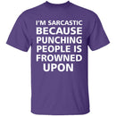 Sarcastic Punch T-Shirt CustomCat