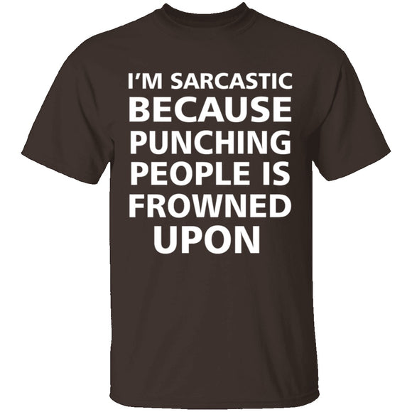 Sarcastic Punch T-Shirt CustomCat
