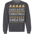 Sarcastic Ugly Christmas Sweater CustomCat