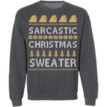 Sarcastic Ugly Christmas Sweater CustomCat