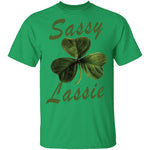 Sassy Lassie T-Shirt CustomCat