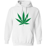 Sativa Cannabis Leaf T-Shirt CustomCat