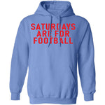 Saturdays Are For Football T-Shirt CustomCat