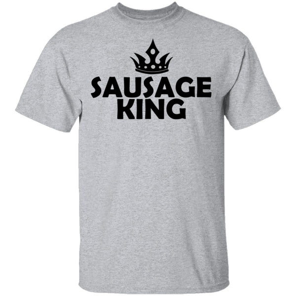 Sausage King T-Shirt CustomCat