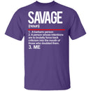 Savage Definition T-Shirt CustomCat