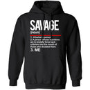 Savage Definition T-Shirt CustomCat