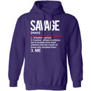Savage Definition T-Shirt CustomCat