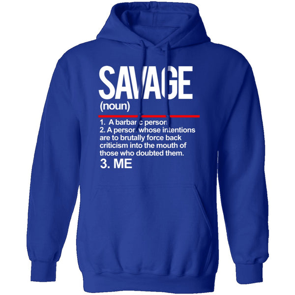 Savage Definition T-Shirt CustomCat