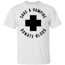 Save A Vampire Donate Blood T-Shirt