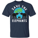 Save The Elephants T-Shirt CustomCat