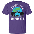 Save The Elephants T-Shirt CustomCat
