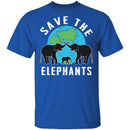 Save The Elephants T-Shirt CustomCat