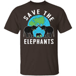 Save The Elephants T-Shirt CustomCat