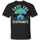 Save The Elephants T-Shirt CustomCat
