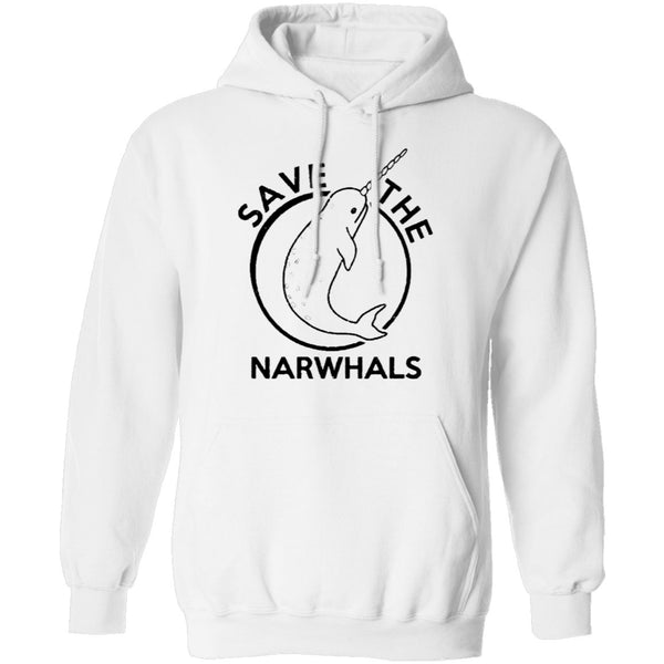 Save The Narwhals T-Shirt CustomCat