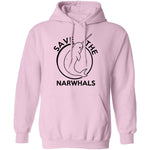 Save The Narwhals T-Shirt CustomCat
