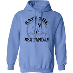 Save The Sea Pandas T-Shirt CustomCat