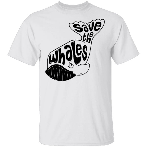Save The Whales T-Shirt CustomCat