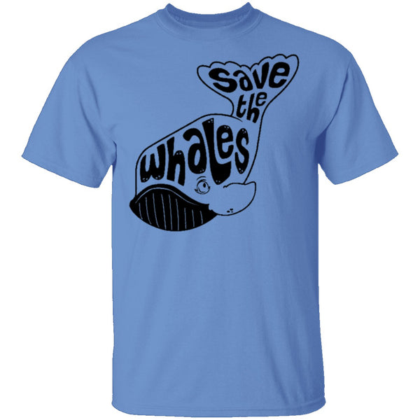 Save The Whales T-Shirt CustomCat