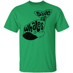 Save The Whales T-Shirt CustomCat