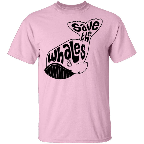 Save The Whales T-Shirt CustomCat