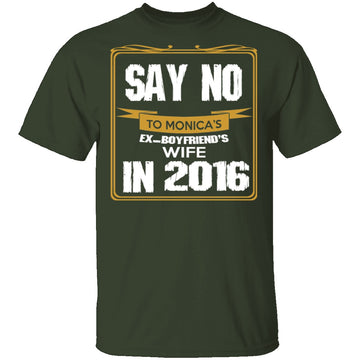 Say No In 2016 T-Shirt CustomCat