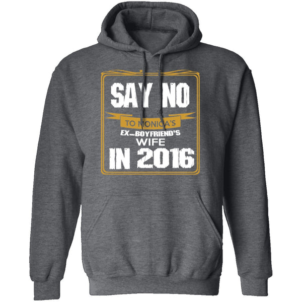 Say No In 2016 T-Shirt CustomCat