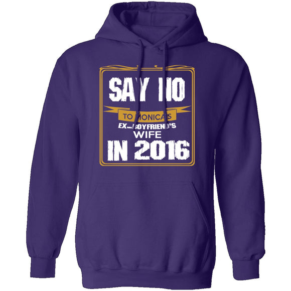 Say No In 2016 T-Shirt CustomCat